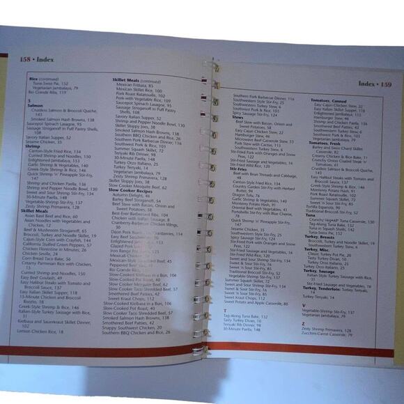 Incredibly Easy One Dish Cookbook 2006 Spiral Binding Hardcover Index Recipe - Picture 7 of 9
